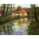 РЕПРОДУКЦИИ НА КАРТИНИ Река при Манеувил (1897)